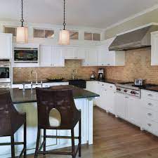 Includes every step in the process of installing your own kitchen backsplash. Tan Backsplash Houzz