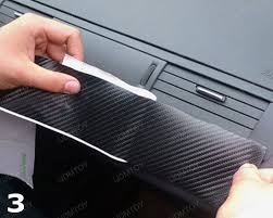How To Apply Carbon Fiber Vinyl Sheet For Car Interior Trim Nascondigli Auto E Piani Di Costruzione