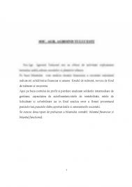 Pentru entitatile care includ in notele explicative si nota 9 calculul si analiza principalilor indicatori economico financiari, va supunem atentiei un model de calcul al aflati ce este managementul financiar si de ce constituie el o activitate pur si simplu vitala pentru bunul mers al unei firme! Proiect Analiza Economico Financiara A Unei Societati 125629 Graduo