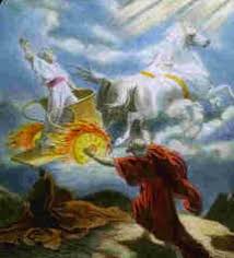 Image result for elijah was taken by the whirlwind to another mountain