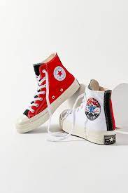 Converse logo play chuck 70 hi sneakers white / black / desert ore from the spring summer 2020 collection. Ø®ÙŠØ§Ù„ Ø±Ø¹Ø§ÙŠØ© Ù…Ù† Converse Chuck 70 Logo Play High Top Sneaker Dsvdedommel Com