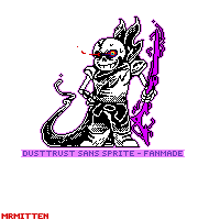 Dusttrust Sans Sprite Fanmade By Mrmitten On Deviantart Fdy, known for doing insane undertale fan battles that require cheats to be completed. dusttrust sans sprite fanmade by