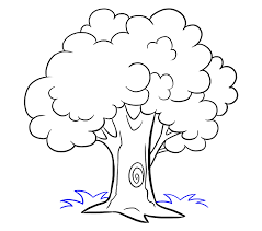 Be sure to visit many of the other nature and food. How To Draw A Cartoon Tree Easy Step By Step Drawing Guides Tree Coloring Page Tree Coloring Pages Tree Drawing