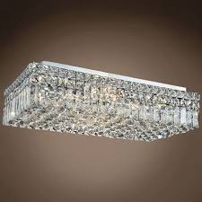 Joshua Marshal 701086 Ibiza Design 6 Light 24 Flush Mount From Ibiza Collection Flush Mount Ceiling Lights Swarovski Crystals Asfour Crystal