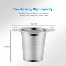 Get it now on amazon.com. Layer Mesh Tea Infuser Reusable Coffee Filter Fits Standard Cups Mugs Teapots Perfect Stainless Steel Filter For Brewing Steeping Loose Tea Single Cup Coffee Strainer Buy On Zoodmall Layer Mesh