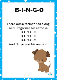 Alice the camel has 10 humps. Bingo Song Lessons And Activities To Go With It Craft Play Learn