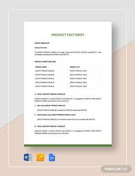 10 Free Fact Sheet Templates Survey Campaign Free Premium Templates