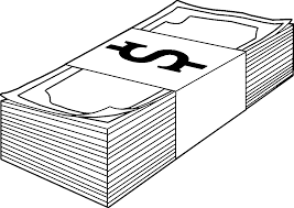 Cartoon style collection of money symbols old chest with treasures, stack. Cartoon Money Drawings Easy Novocom Top