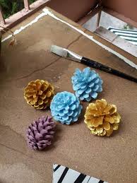 Kozalak Boyama Asama Asama Deneme Basarili Fikirler Asa Sus