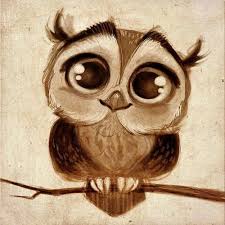 Sweet Little Owl Diamond Painting Cute Owl Drawing Owls Drawing Owl Cartoon