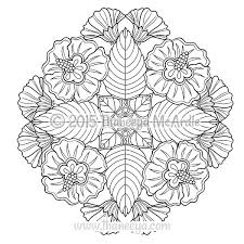 Prepare your best colors to give life to this incredible mandala, with beautiful leaves. Flower Mandalas Coloring Book By Thaneeya Mcardle Thaneeya Com