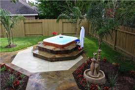 With over 60 years experience, american sale has provided chicago area families with the best products for pools, patio furniture, hot tubs, grills, christmas, and more! 32 Small Backyard Landscaping Ideas Hot Tub Interior Design Inspirations