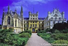 Lednice Castle Burgen Und Schlosser Burg Kathedrale