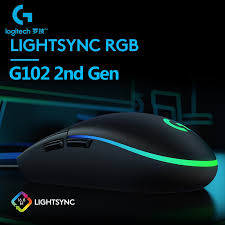 A successor to the logitech g100s, the logitech g102 follows the traditional g1 show layout. Logitech G102 Lightsync Gaming Mouse 8000 Dpi 6 Buttons G102 2gen Rgb Streamer Usb Wired Optical Mouse Gamer Mice For Pc Laptop Mice Aliexpress