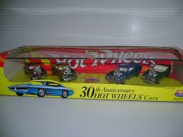 Hotwheels 30th Anniversary 4 Car Set Hot Wheels Diecast Cars Car Set