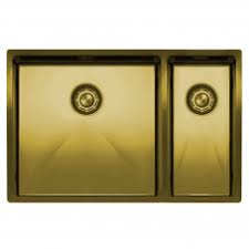 Moravian star metal/clear glass led flush mount, gold/clear. Double Gold Brass Kitchen Sink Gold Brass