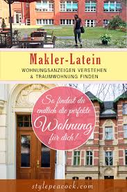Mehr als 20 jahre branchenerfahrung sind in die entwicklung des portals eingeflossen. Makler Latein Anzeigen Verstehen Traumwohnung Finden