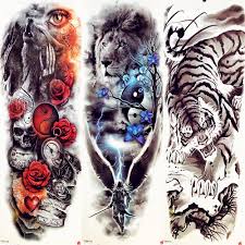 1pc Ghost Rider Ailes Tatouage Temporaire Bras Complet Manches Chevalier Lion Magic Lightning Acheter A Prix Bas Prix 2 Eur Livraison Gratuite Avis Reels Avec Des Photos Joom