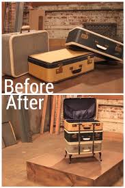 45 Unbelievable Flea Market Flips Vintage Suitcases Flea Market Flip Old Suitcases