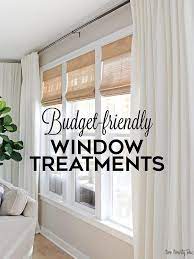 Budget Friendly Living Room Window Treatments Budget Friendly Living Room Living Room Windows Window Treatments Living Room