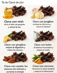 Hay que cuidar su vida y su salud, por eso te comparto estos tes  maravillosos, teniendo como principal elemento el clavo de olor con sus  diferentes combinaciones y como te ayudarán para
