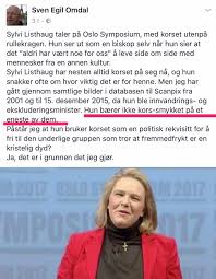 Snakk med senterpartiet i stjørdal, vedum! Sylvi Listhaug Sylvi Listhaug Added A New Photo