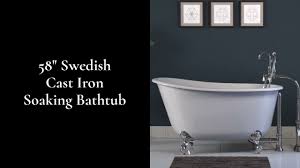 Compare click to add item lyons elite™ 60w x 30d x 16h bathtub to the compare list. 58 Cast Iron Swedish Tub Holt