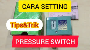 Dimana ini adalah sebuah alat yang bisa mengontrol kapan mesin akan nyala atau sebaliknya. Cara Setting Pressure Switch Saginomiya Youtube