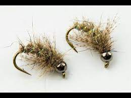 338 Tying A Squirrel Hair Tungsten Jig River Nymph By Mak Youtube Fly Tying Fly Tying Patterns Nymph