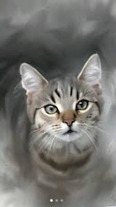 Charlie Malt Art Artwork Painting Paintings Illustration Katzenbabys With Images Watercolor Cat Cat Art Illustration Cat Portraits