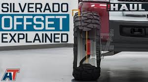 how to choose wheel offset for your chevy silverado the haul