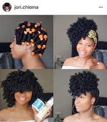 Perm Rod Set On Natural Hair Naturalhairstyles Short Natural Hair Styles Natural Hair Perm Rods Curly Hair Styles
