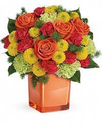We are committed to offering only the finest floral arrangements and gifts, backed by service that is friendly and prompt. Teleflora S Citrus Smiles Bouquet By Lemon Tree Flowers Things
