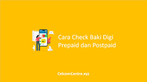 Cara menggunakan applikasi mydigi utk cek baki kredit, data dan promosi serta topup melalui cara transfer dan share kredit digi 1. Cara Check Baki Digi Prepaid Dan Postpaid Credit Balance