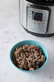 Place trivet over water and frozen meat on the trivet. Instant Pot Ground Beef Fresh Or Frozen Hint Of Healthy