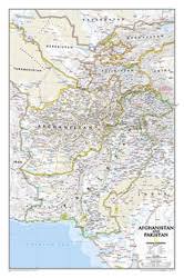 El presidente de los eeuu george w. Afghanistan Pakistan Map
