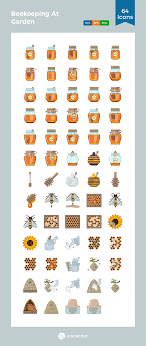 Download Beekeeping At Garden Icon Pack Available In Svg Png Eps Ai Icon Fonts Icon Pack Icon Font Icon
