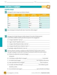 Conjugation with all tenses of the french verb manger. Tresors De La Grammaire 5e Annee By Les Editions Cec Issuu