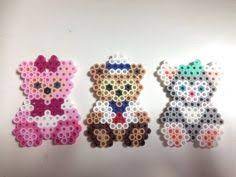 仲良しトリオ ハマビーズ ビーズ アイロンビーズ