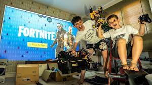 Gaming Setup Room 3d Fortnite Novocom Top