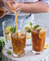 Non Alcoholic Long Island Iced Tea Recipe Delicious Magazine Recipe In 2020 Long Island Iced Tea Long Island Iced Tea Recipe Iced Tea Recipes