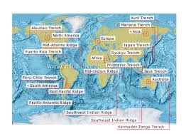 Ocean Trenches And Ridges Image Ocean Trench Geology Geography Project