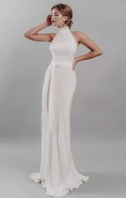 Santa Barbara By Stephanie Allin Halter Neck Wedding Dress Stephanieallinweddingdress Ste Wedding Dress Halter Neck Wedding Dress Trends Wedding Dress Guide