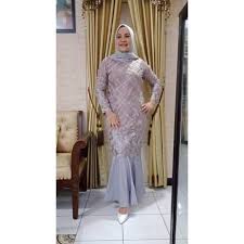Model kebaya brokat modern lengan panjang & pendek yang lagi ngetren. Kebaya Duyung Modern Shopee Indonesia