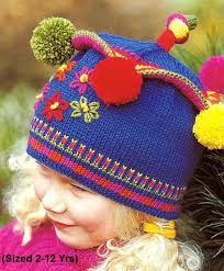 Ponponlu Kiz Cocuk Bere Modelleri Tejidos De Punto Beanie Babies Gorros Divertidos