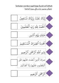 Surah ini adalah surah pertama yang dibaca seseorang dalam setiap rakaat salat. Ejercicio Interactivo De Surah Al Fatihah