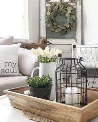 Fabulous Farmhouse Style Ideas To Decorate Your Room 29 Farmhouse Coffee Table Decor Farmhouse Decor Living Room Coffee Table Farmhouse