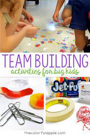 Team Building Activities For Back To School The Colorful Apple School Team Building Activities School Team Building School Activities