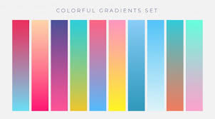 Black And White Vector Palette Download Colorful Set Of Vibrant Gradients Vector Illustration For Free Color Palette Challenge Hand Drawn Vector Illustrations Vector Free