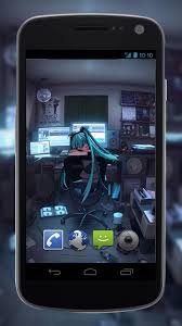 Nanya japanese moe alarm clock screenshot. Hatsune Miku Live Wallpaper For Android Apk Download